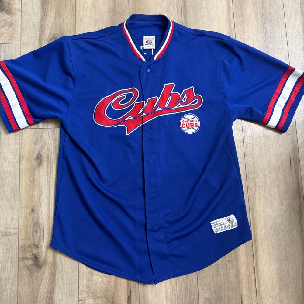 Chicago Cubs Blue Jersey Men’s XL Lee 25 vintage